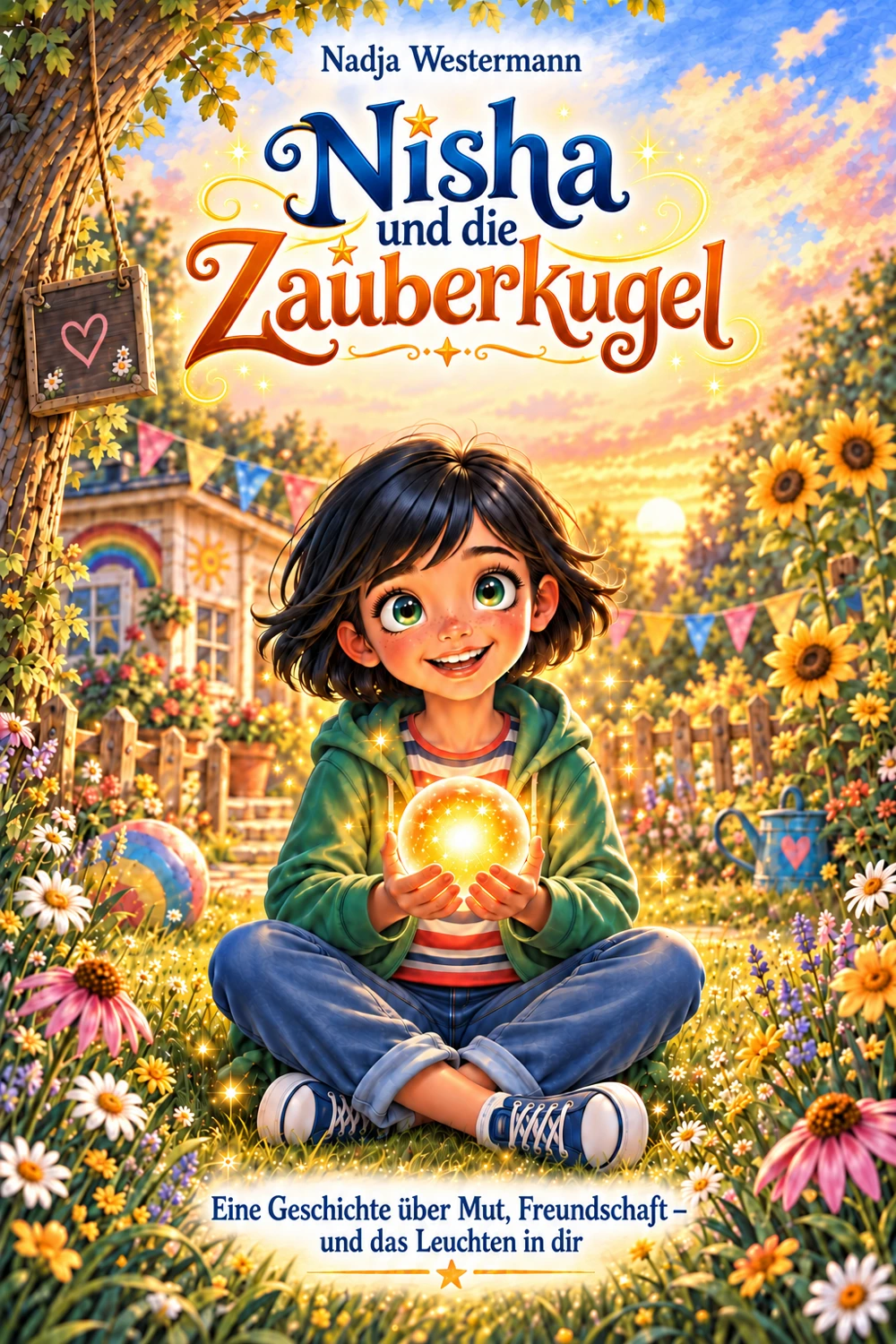 Buchcover: Nisha und die Zauberkugel